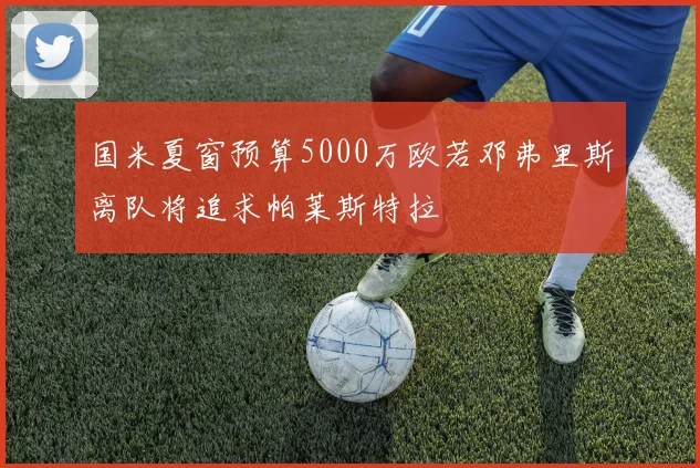 国米夏窗预算5000万欧若邓弗里斯离队将追求帕莱斯特拉